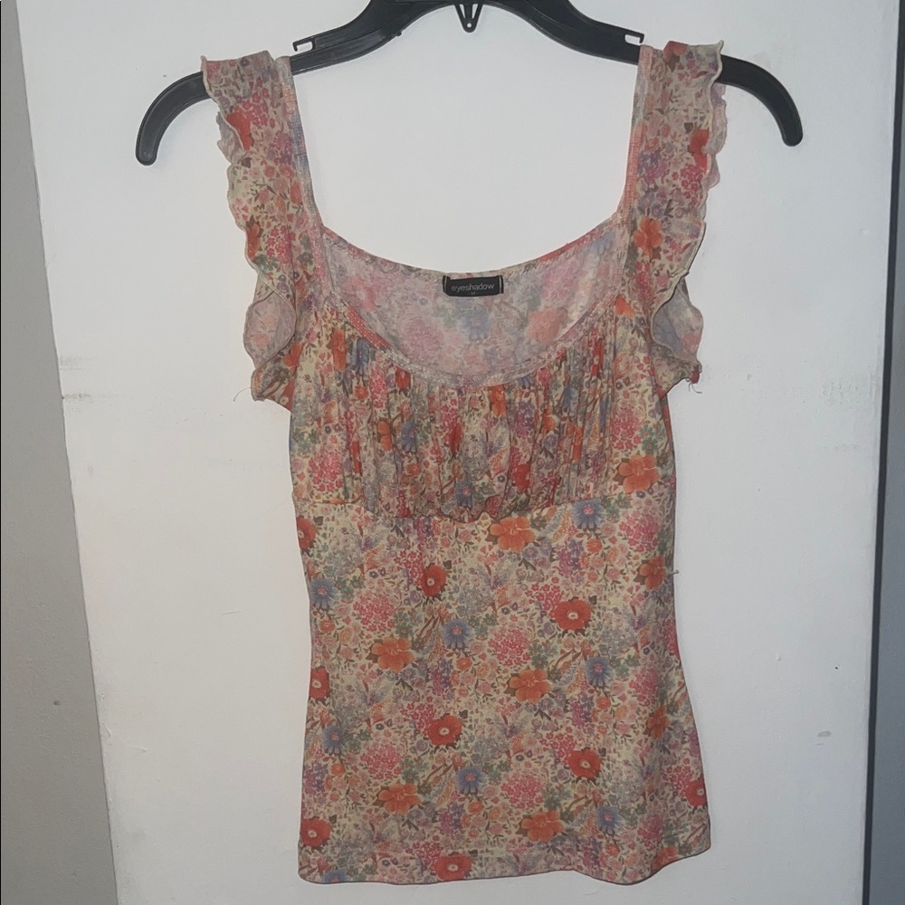 Floral Sleeveless Top